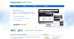 Desktop Screenshot of hexpresshealthcare.com